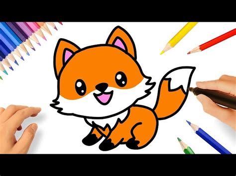 Cute Fox Drawings