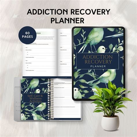 Addiction Recovery Planner Relapse Prevention Plan Worksheet For