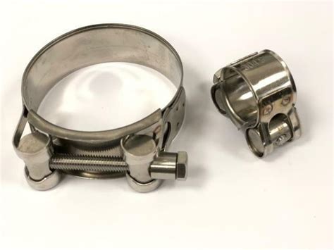 Hose Clamps Clips Stainless Steel Heavy Duty T Bolt Exhaust Mm To