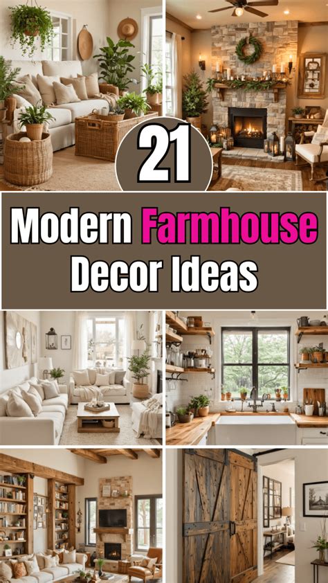 21 Modern Farmhouse Decor Ideas – The DIY Desire