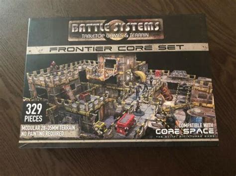 Battle Systems Scifi Terrain Frontier Core Set Modular Card K