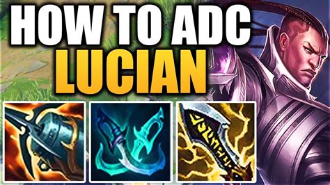 How To Play Lucian Adc In Low Elo Lucian Adc Gameplay Iron To