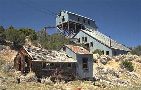 Belmont Mill Nevada Ghost Town Historic Mill Picture Gallery