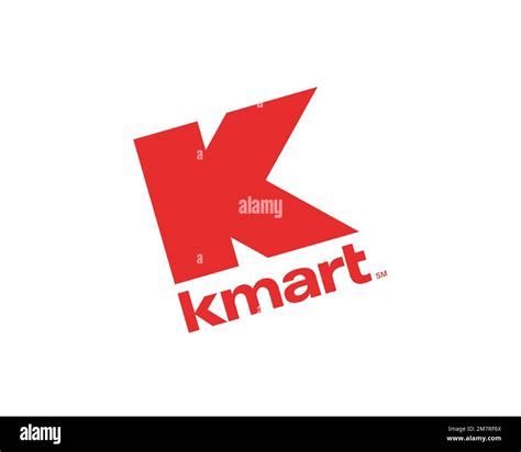 Kmart Rotated Logo White Background Stock Photo Alamy