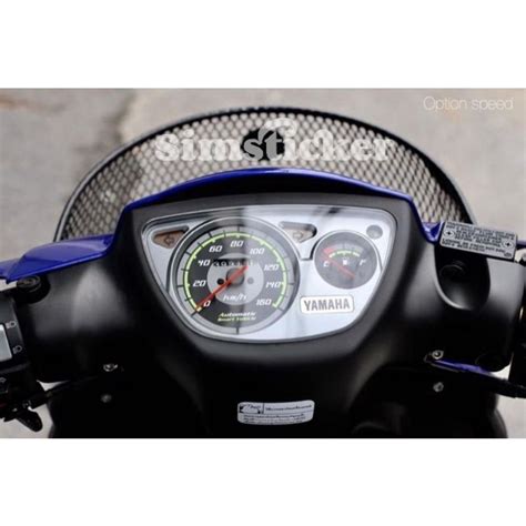 Yamaha Nouvo Nouvo S Sticker Tinted Meter Protector Shopee Philippines