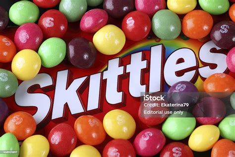 Skittles Candy Stock Photo - Download Image Now - Skittles Candy, Fruit ...