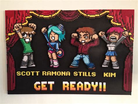 Scott Pilgrim Select A Character Pixel Art Shop