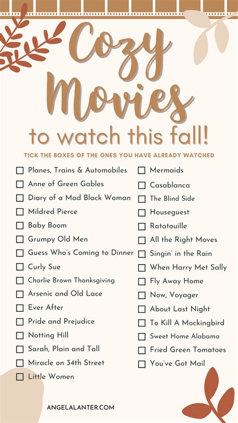 Best Cozy Movies To Watch This Fall Artofit