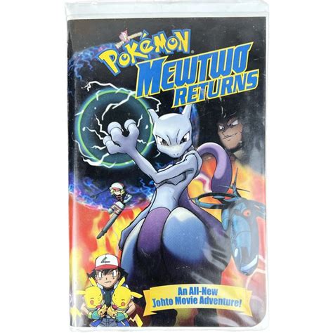 Pokemon Mewtwo Returns Vhs 2001 Johto Movie Adventure On Ebid