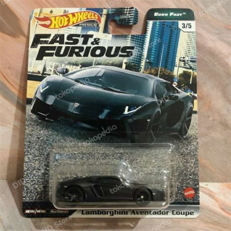 Promo Hot Wheels Premium Lamborghini Aventador Coupe Fast Furious Diskon 23 Di Seller Tris Shop