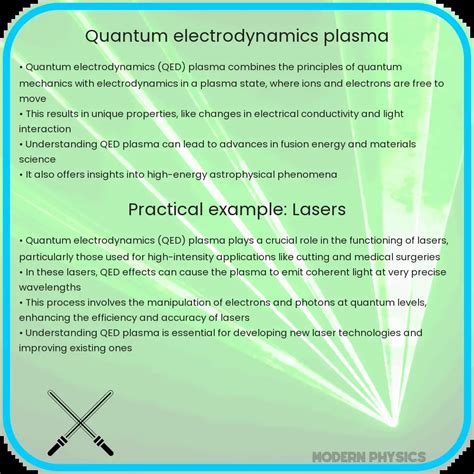 Quantum Electrodynamics Plasma | Theories, Applications & Insights