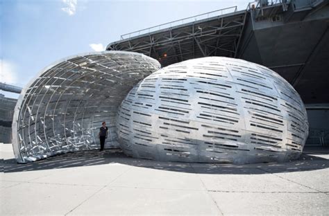 Pavilion Conveys Sounds Of Nasa Satellites In Space