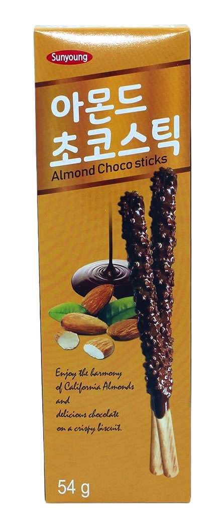 Sunyoung Almond Choco Sticks 54g Umami Food