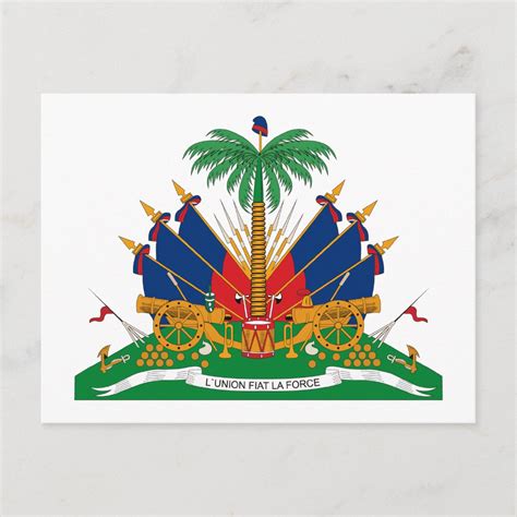 Haiti Coat of Arms Postcard | Zazzle