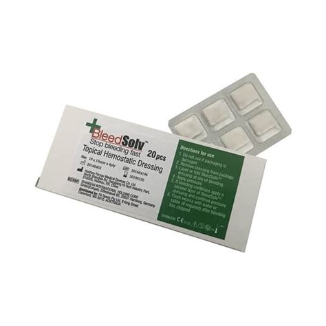 Spongostan Absorbable Hemostatic Gelatin Sponge Ahp Dental