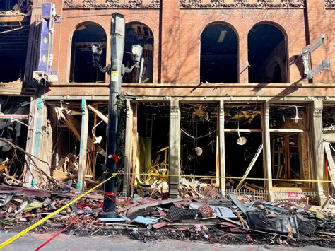 Photos Downtown Nashville Two Weeks After The Devastating Christmas