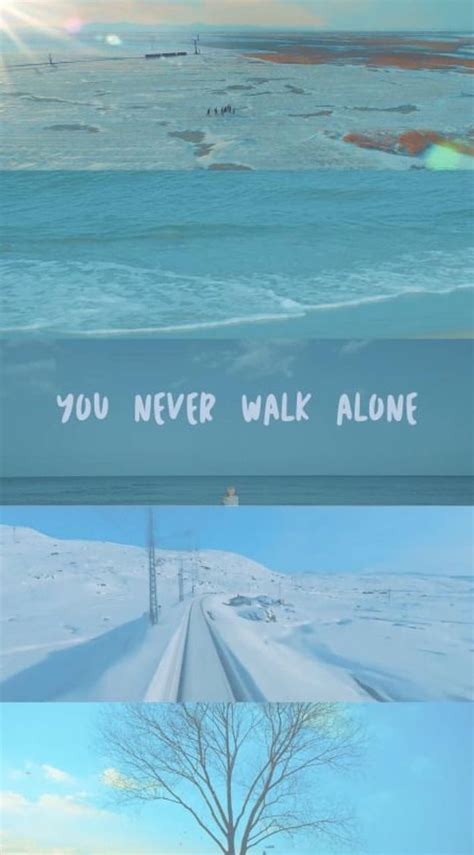 You Never Walk Alone Uploaded By Meli Bts Spring Day You Never Walk