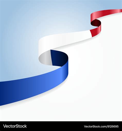 French flag background Royalty Free Vector Image