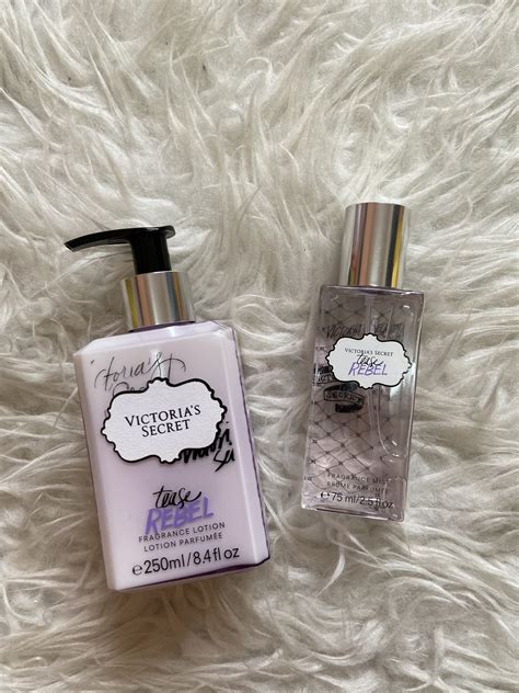 Combo Victorias Secret Tease Rebel Fragrance Mist Fragrance Lotion