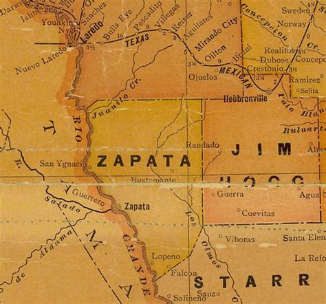 Zapata County Texas.