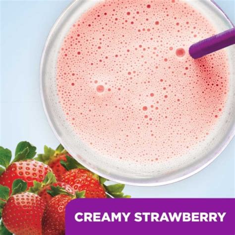 Ensure Creamy Strawberry Max Protein Nutritional Drink Ct Fl