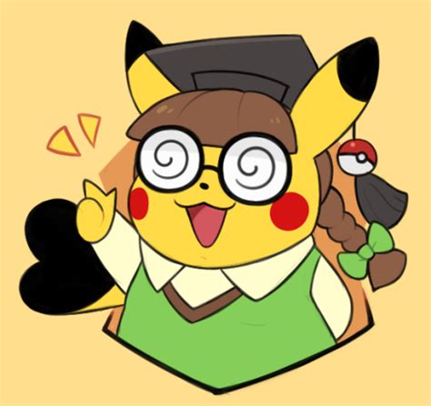 Pikachu Pikachu Pokemon Besties Posse Phd Fictional Characters