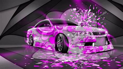 Download Neon Pink Car Wallpaper | Wallpapers.com