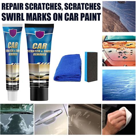 Car Styling Wax Scratch Repair Kit Auto Body Compound Polishing Grinding Paste Ebay