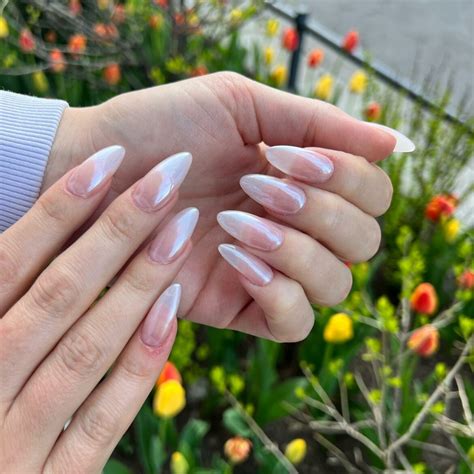 Latest Hailey Bieber Inspired Glazed Donut Nail Ideas To Try In