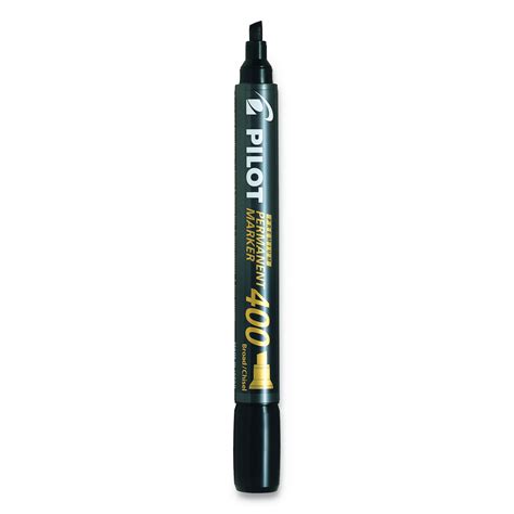 Pilot Premium 400 Permanent Marker Broad Chisel Tip Black Dozen