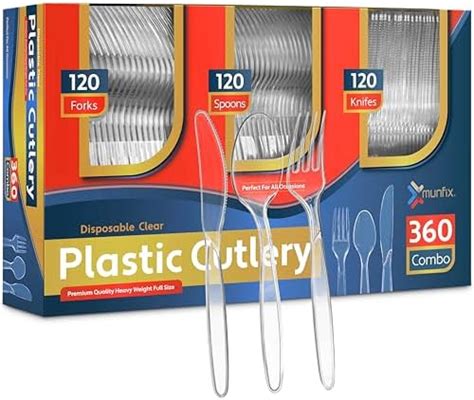 Amazon Ard Wholesale Count Cutlery Combo Box Clear Extra