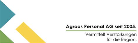 Agroos Personal Ag Das Feststellenvermittlungs Und Tempor Rb Ro In