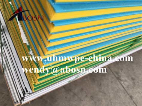 Engraving Plastic Color Core Sheet UHMW PE Bicolor Plastic Sheet