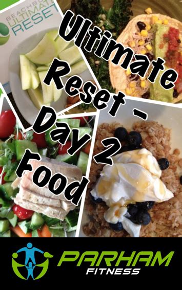 Beachbodys Ultimate Reset Day 2 Food