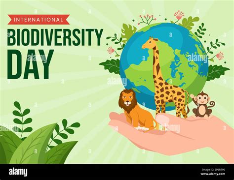 D A Mundial De La Biodiversidad El De Mayo Ilustraci N Con La