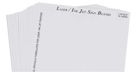 Laser & Ink Jet Labels | Labels By Type