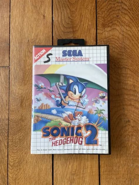 JEU SEGA MASTER System SONIC THE HEDGEHOG 2 Sans Notice EUR 2 00