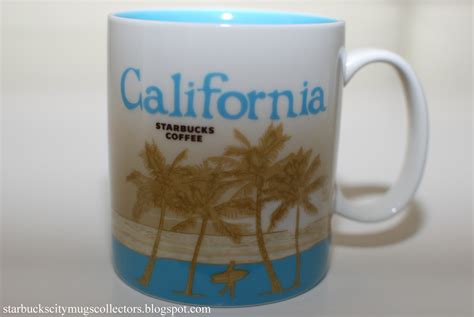 Starbucks City Mugs: CALIFORNIA ICON MUG