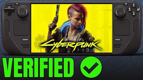 Cyberpunk On Steam Deck Verified Fsr Saves The Day