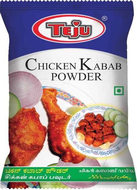 Teju Masala Chicken Kabab Masala 500gm Price In India Buy Teju Masala Chicken Kabab Masala