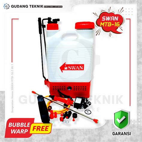 Jual Swan MTB 16 Sprayer Hama Elektrik Swan 2in1 Semprotan Hama