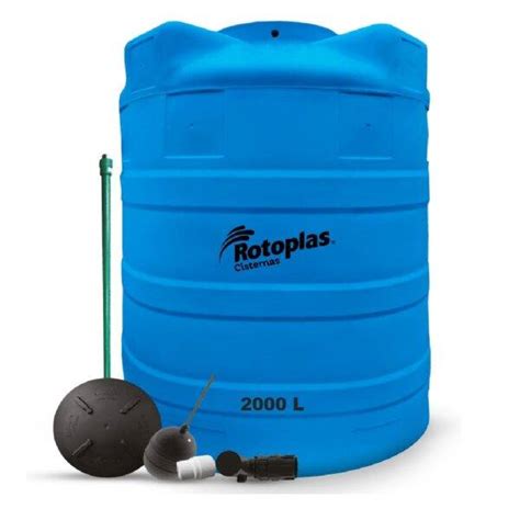 Cisterna De Agua Celeste Litros Rotoplas Gamaffer