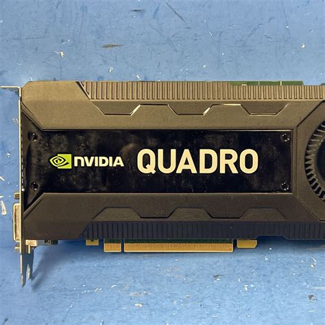 Nvidia Quadro K Gb Ddr Pci Express Dual Slot Professional