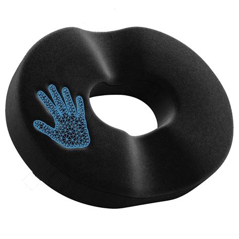 SOONHUA Donut Pillow Seat Cushion Orthopedic Design Tailbone Coccyx