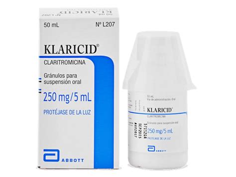 Klaricid 250 Mg 5Ml Gránulos Inkafarma