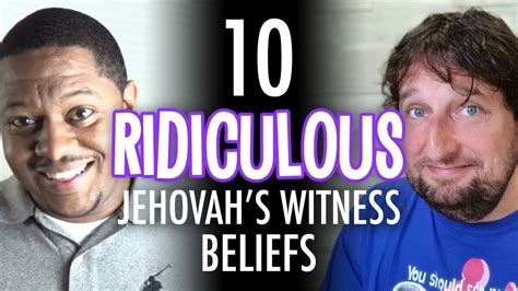 Ridiculous Jehovah S Witness Beliefs Feat Jay The Comedian Youtube