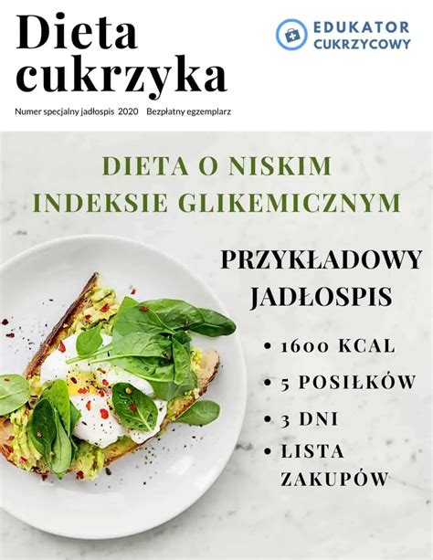 Jadłospis dieta w cukrzycy 1600 kcal Cukrzyca net