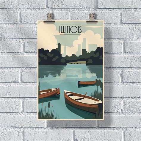 Illinois Poster | United World Memories