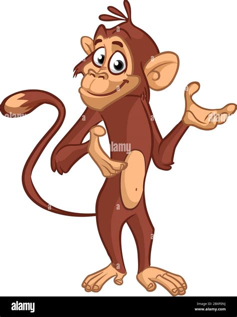 Monkey Cartoon Stock Vektorgrafiken Kaufen Alamy