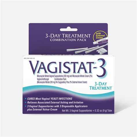 Fsa Eligible Vagistat 3 Day Vaginal Antifungal Treatment Fsa Store